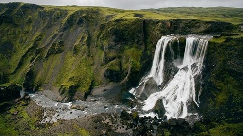 There's waterfall everywhere you look in Iceland