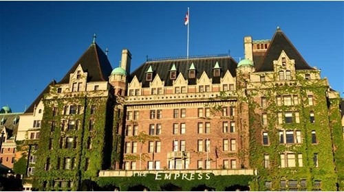 The Empress hotel Victoria Canada  