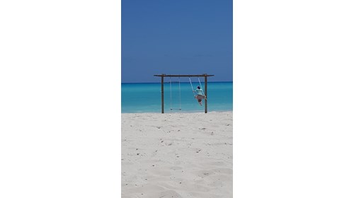 Sandals Emerald Bay- “ Just a swingin’ “