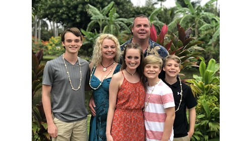 Our family on Spring Break 2018 in Hawaii