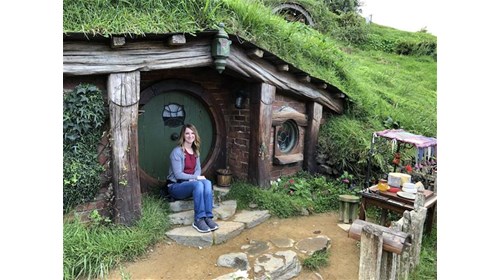 Hobbiton house in New Zealand!