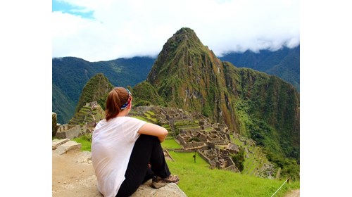 Living the dream at Machu Picchu