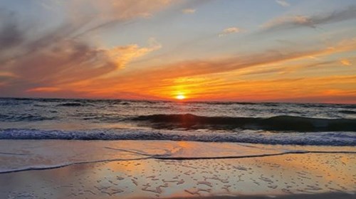 Sunset at Lido Beach, Sarasota FL