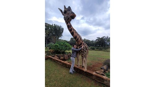 Giraffe Manor in Nairobi, Kenya