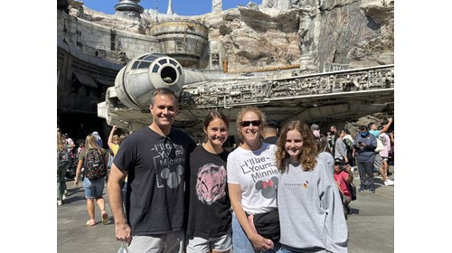 At the Happiest Place on Earth!