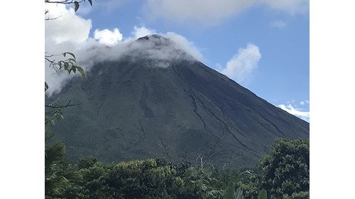 Volcano Mount Arenal in Costa Rica