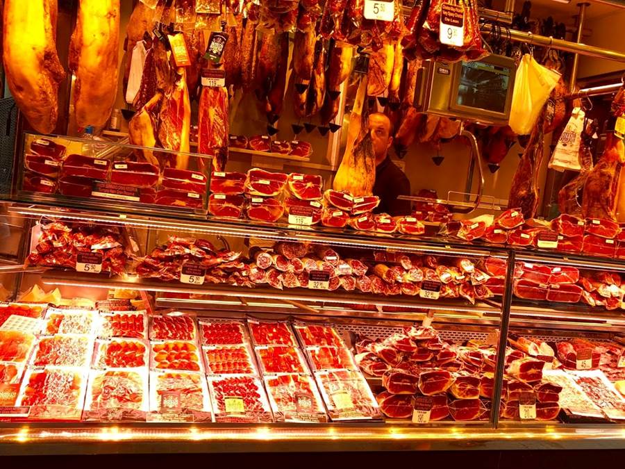 Iberian ham from Spain