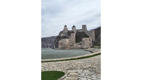 Golubac Fortress in Serbia