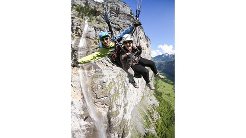 Paragliding in Switzerland!
