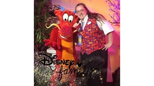 Mushu and myself at a Cast Member event <3 