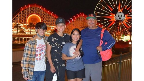 Family time at Disney's California Adventure Park