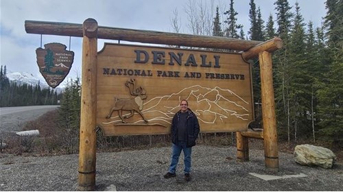 Entrance to Denali National Park, Alaska