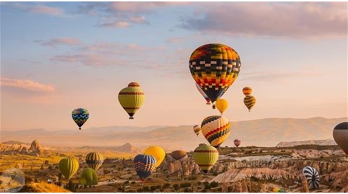 Air balloon in Cappadocia, Turkey