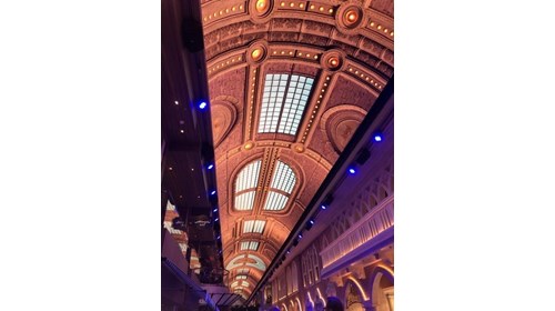 “Mediterranean-Style Promenade w/LED Dome”