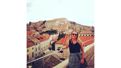 Dubrovnik, Croatia on the Old Town Walls!