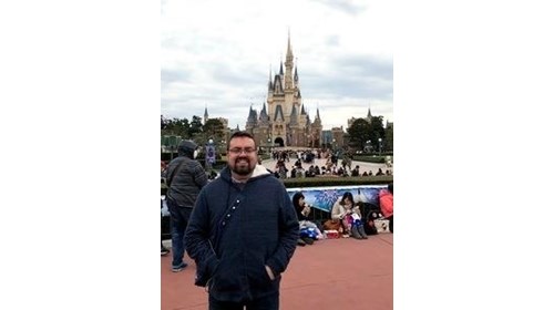 Cinderella Castle at Tokyo Disneyland.