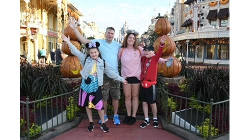 Fall on Main Street in Magic Kingdom 