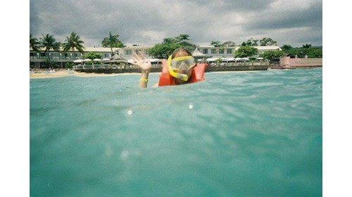 I love visiting places where I can snorkel! 