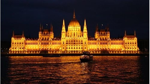 This is the Parliament House in Budapest.  