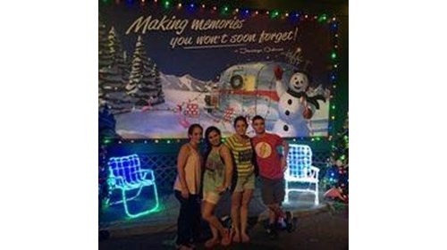 Family at Disney World