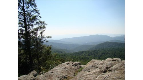 Summit in Shenandoah National Park