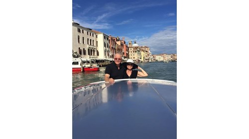 Our ride on the canals of Venice