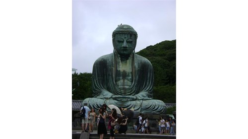The Great Buddha in Kamakura, Japan.