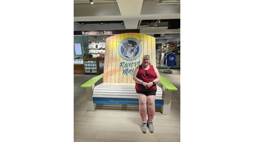 Taking a picture at the big chair is a must!