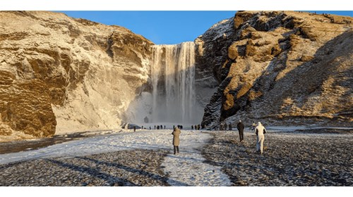 Skogafoss Waterfall