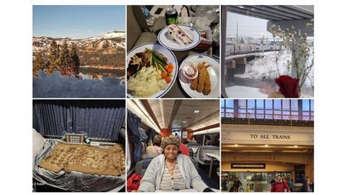 2 days on Amtrak!