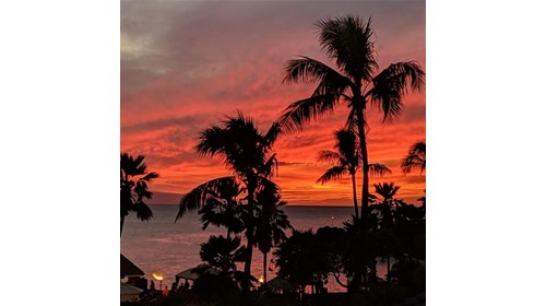 Maui at Sunset