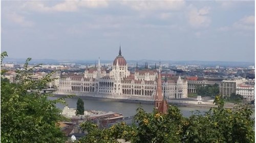 View of the Parliament Building from Castle Hill 