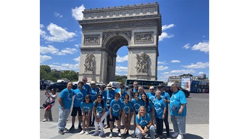 Our 2022 Europe Group in Paris - 19 Days, 8 Cities