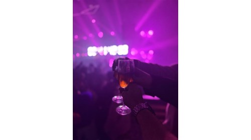Club Atom Shinjuku moments before the New Year