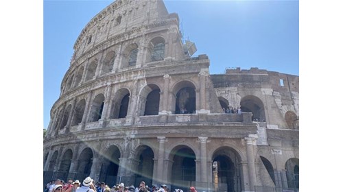 First trip to the Colosseum!