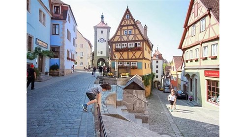Rothenburg Ob Der Tauber, Germany 