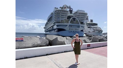 In port at St Marten