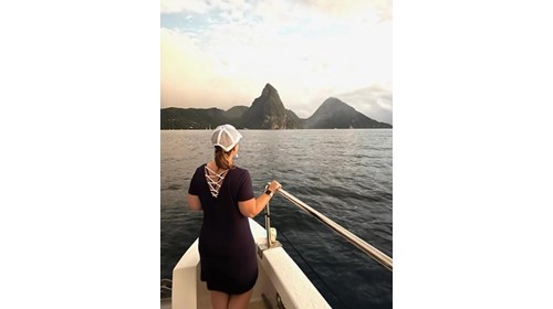 The St. Lucia Pitons are beautiful!!!