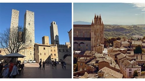 San Gimignano (Tuscany) & Orvieto (Umbria)