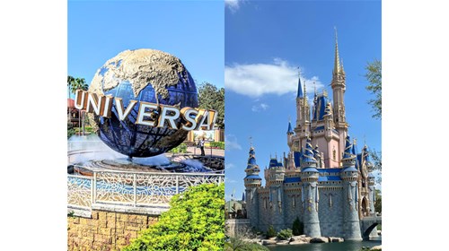 Universal Orlando Resort and Walt Disney World