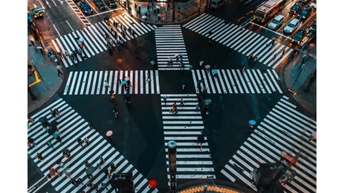 Shibuya Crossing, Tokyo, Japan