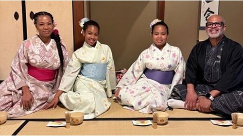 A Family Tea Ceremony in Kyoto