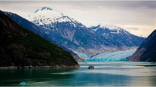 Dawes Glacier, Alaska, USA
