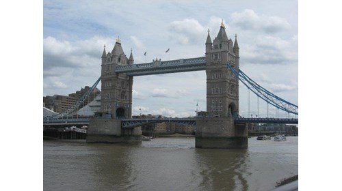 Tower Bridge in London, England