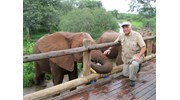 Elephant sanctuary in Zimbabwe