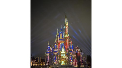 Happily Ever After fireworks display