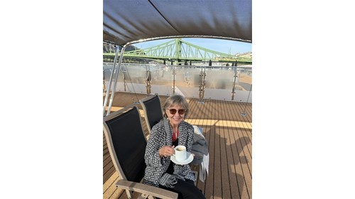 Sun Deck of the AmaMagna on the Danube