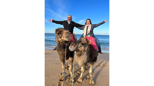 Exploring a Moroccan Beach by Camel in the Med!