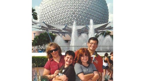 Epcot with my family