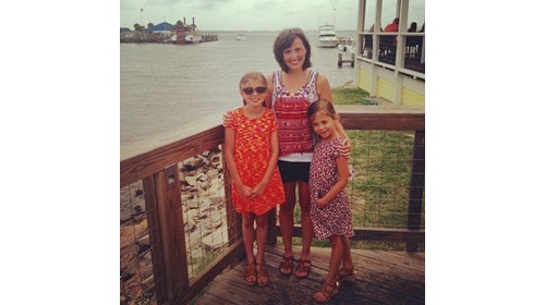 Me with my girls a few years ago in PCB.